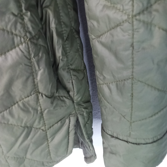 Carve Designs Evans Quilted Jacket Shacket Olive Size M - Picture 6 of 8